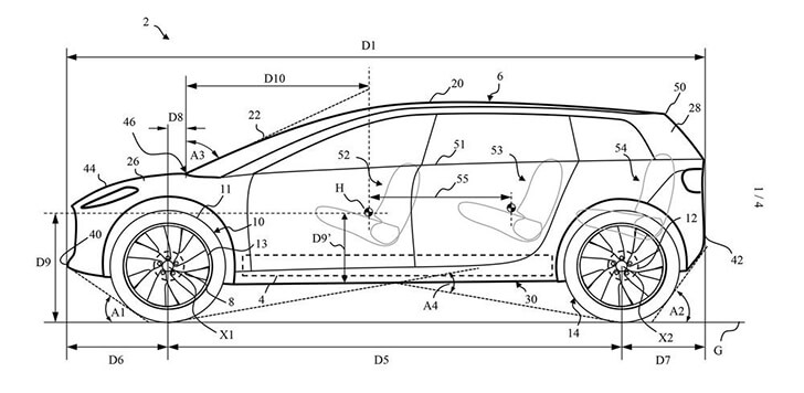 2017 yılında elektrikli araç üreteceğini açıklayan Dyson’ın, patent için başvuruda bulunduğu açıklandı.