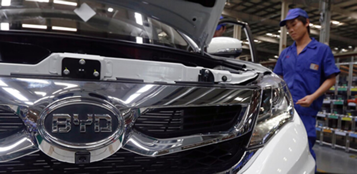 Çin merkezli elektrikli araç üreticisi BYD, 73.172 adet elektrikli araç satarak 2019’un ilk çeyreğinde kârını %632 artırdığını açıkladı.