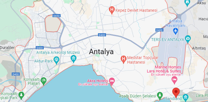 Antalya'daki Elektrikli Araç Şarj İstasyonları